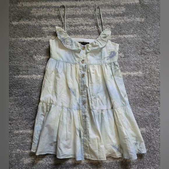 NWT Zara Babydoll Dress FLAWED - Picture 3 of 7